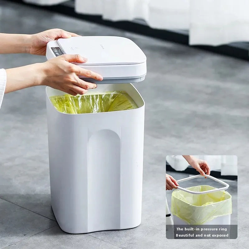 Trash Can with Intelligent Sensor Trash Can with Intelligent Sensor